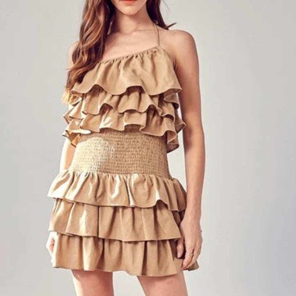 Do+Be ruffled romper - size Large